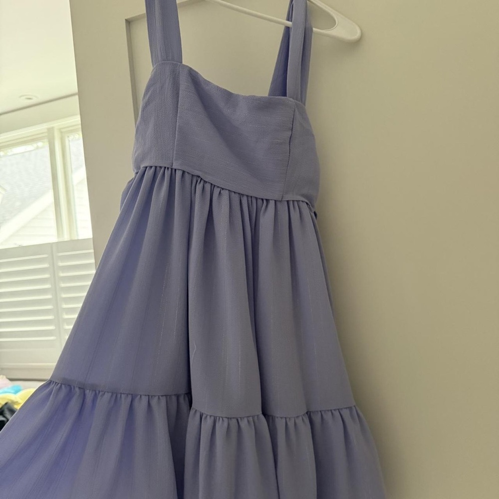 Lucy in the Sky Lavender Midi Dress